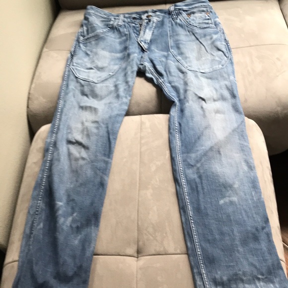 Salsa Jeans Mens Reverse Able Blue Jeans By Salas Poshmark